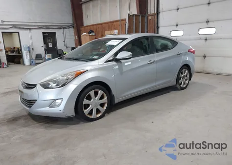 2013 Hyundai Elantra Limited из США, поврежденный, VIN 5NPDH4AE0DH245417